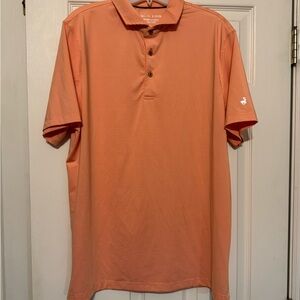 Men's Orange Dri-fit Polo Shirt